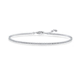 Kubik Zirconia Taşlı Mini Su Yolu Bileklik