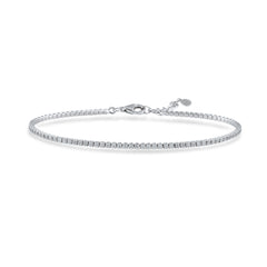 Kubik Zirconia Taşlı Mini Su Yolu Bileklik