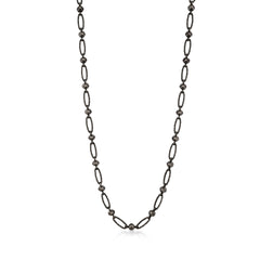 Siyah unisex zincir