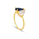 Safir Zirconia Taşlı Harmonic Fusion Yüzük