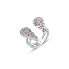Pink Zirconia Taşlı Angel Harmony Yüzük