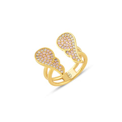 Pink Zirconia Taşlı Angel Harmony Yüzük