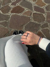 Kubik Zirconia Taşlı Tamtur Eklem Yüzüğü