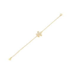 Kubik Zirconia Taşlı Daisy Bileklik