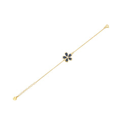 Safir Zirconia Taşlı Daisy Bileklik
