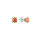 Turuncu Tektaş Küpe - Karosh