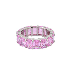 Pembe Baget Taşlı Tamtur Yüzük - Karosh