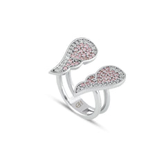 Pink Zirconia Taşlı Angel Harmony Yüzük